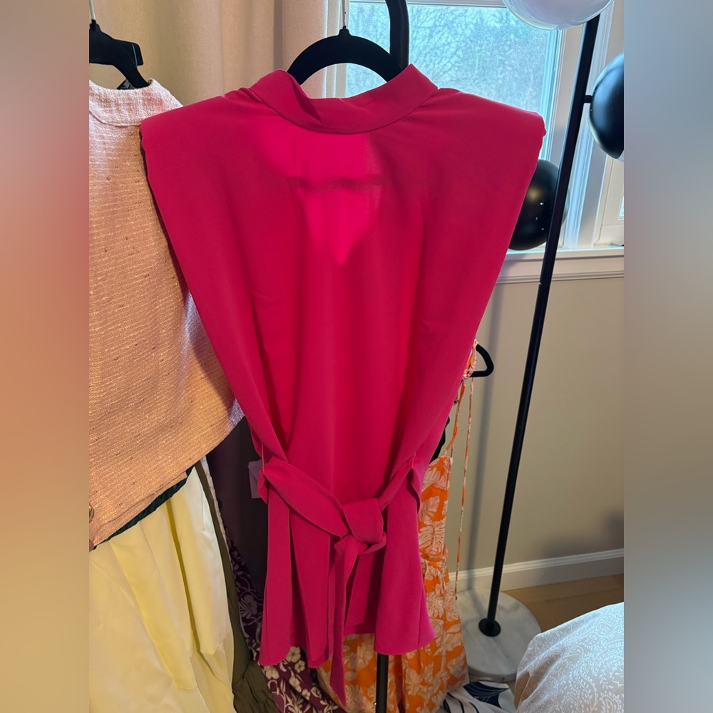Amanda Uprichard Cleary Mini Dress in Fuschia - nwt - small - Picture 5 of 7